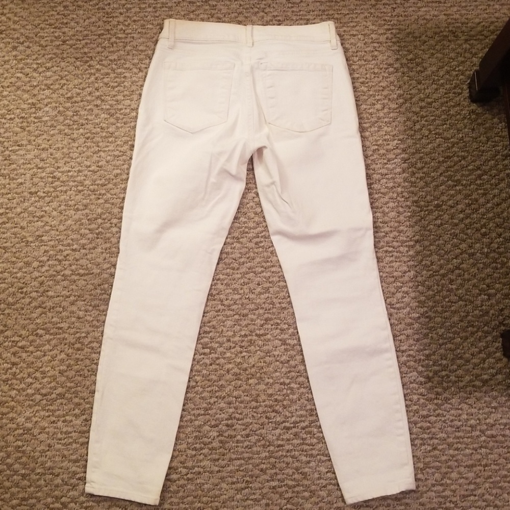 Loft size 4 off white jeans - Picture 5 of 6